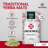 Thé maté argentin avec morceaux de tiges, 1 kg.