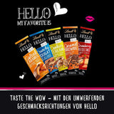 Lindt HELLO Gâteau au fromage aux fraises et au chocolat | Barre 100g | Chocolat au lait fourré à la crème de fromage blanc aux fraises | Barre de chocolat | Cadeau chocolat (paquet de 5)