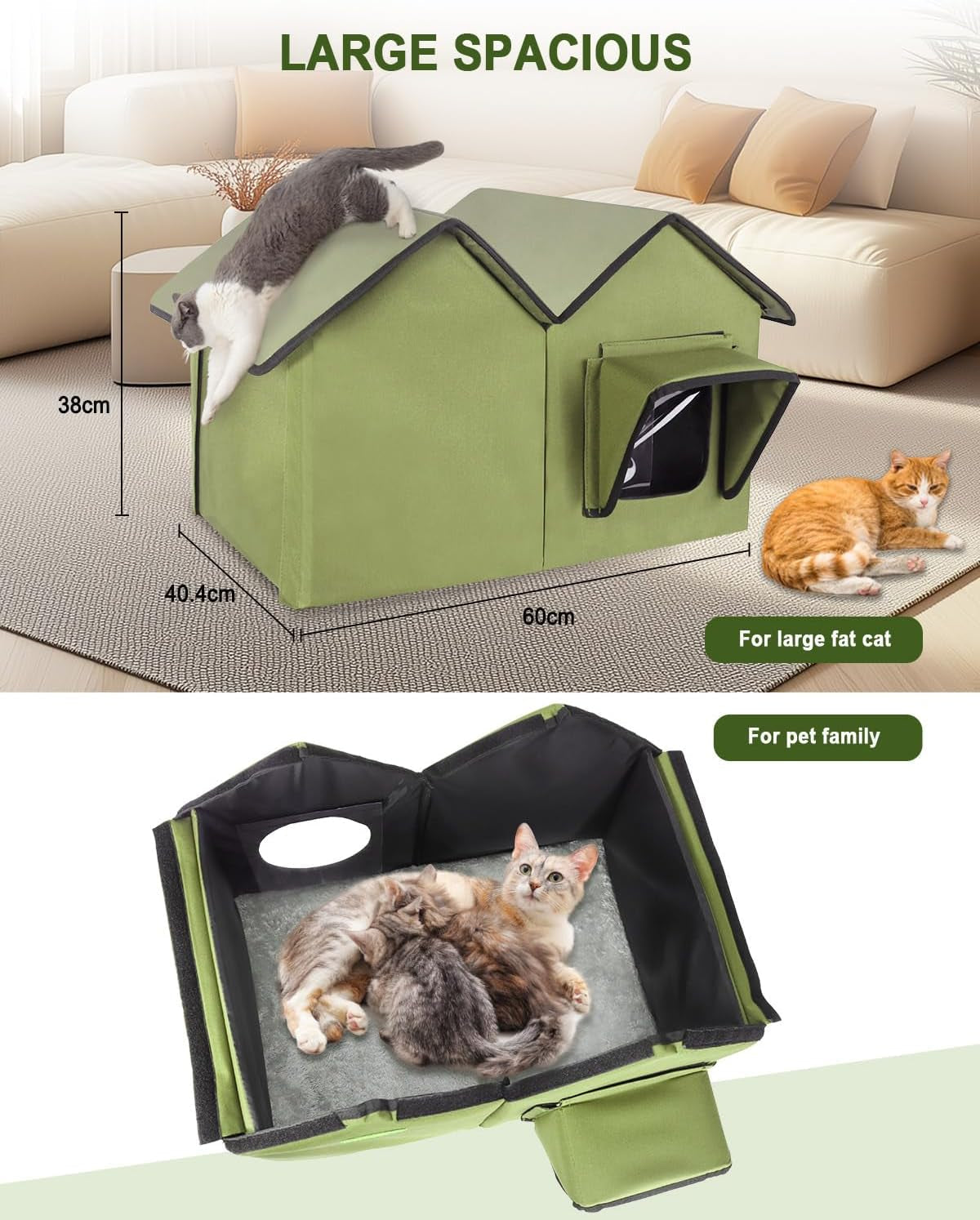 Couvertures et meubles, Animaux, Grottes et maisons, Chats, Lits pour chats, Chats - lits, matelas