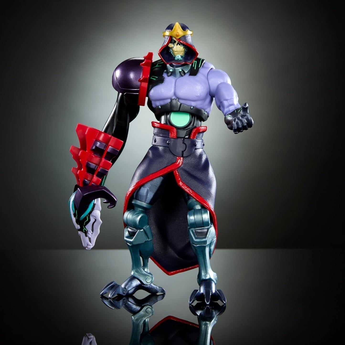 Masters of the Universe : Revolution Masterverse Skeletor Action Figure Figurine à collectionner avec 30 points de mouvement et bras robotique mobile Motu Toy HYC46 Figurines Naty Shop