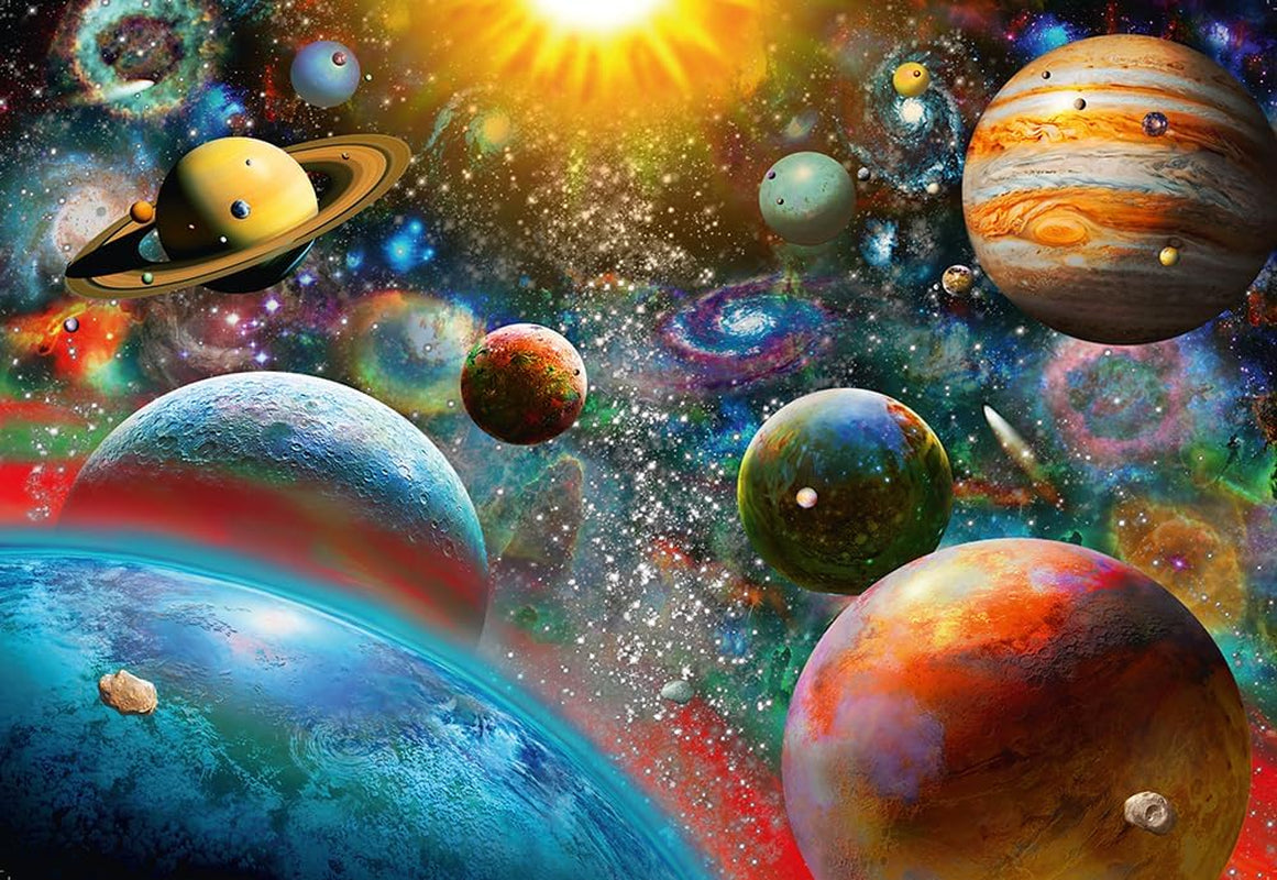Ravensburger Puzzle 19858 - Planètes - Puzzle de 1000 pièces pour adultes et enfants à partir de 14 ans, puzzle à motif spatial Puzzle Naty Shop Nouveau design