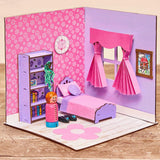 Baker Ross FN255 Mini kit de maison de poupée en bois – Kit de maison de poupée 1 pièce pour enfants Kit de bricolage