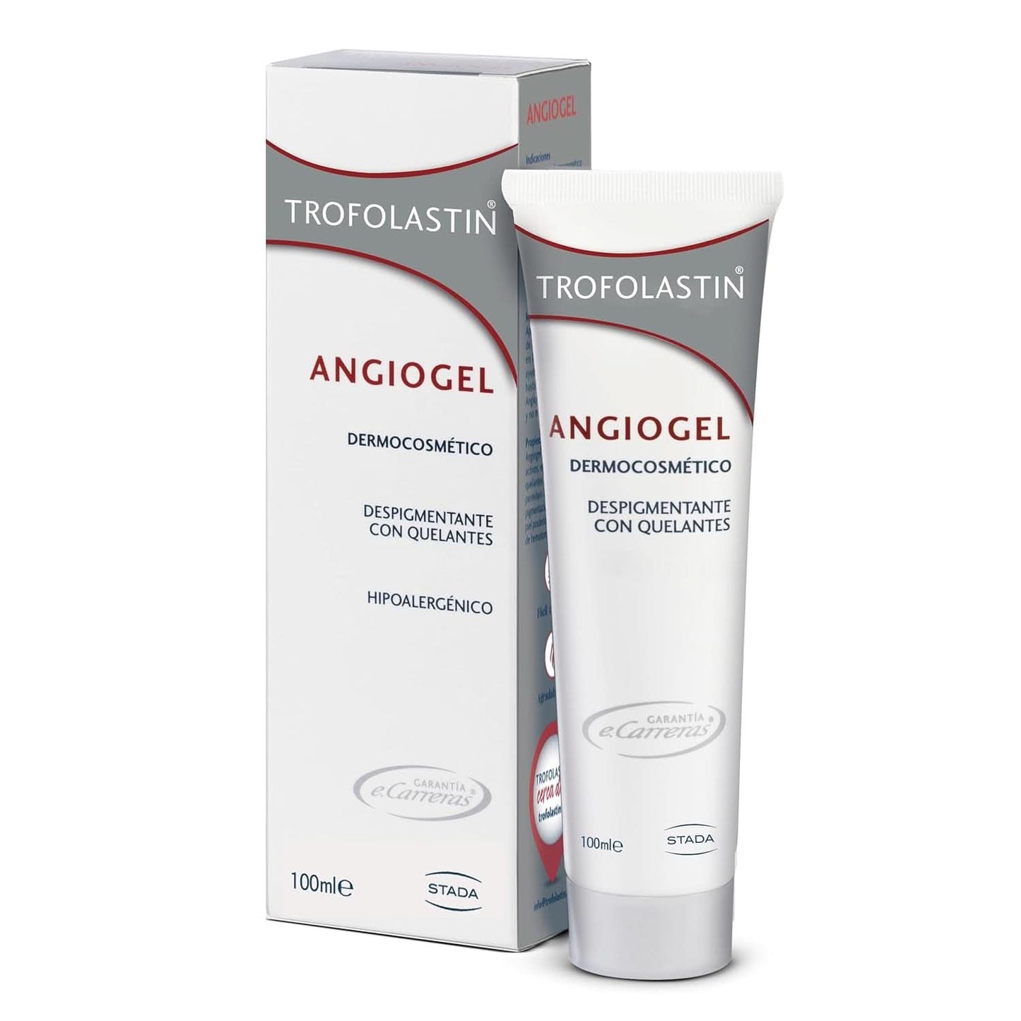 Novartis TROFOLASTIN Élasticité Accessoires de Soin des Mamelons Alimentation Bébé et Allaitement Naty Shop Angiogel 100 Ml