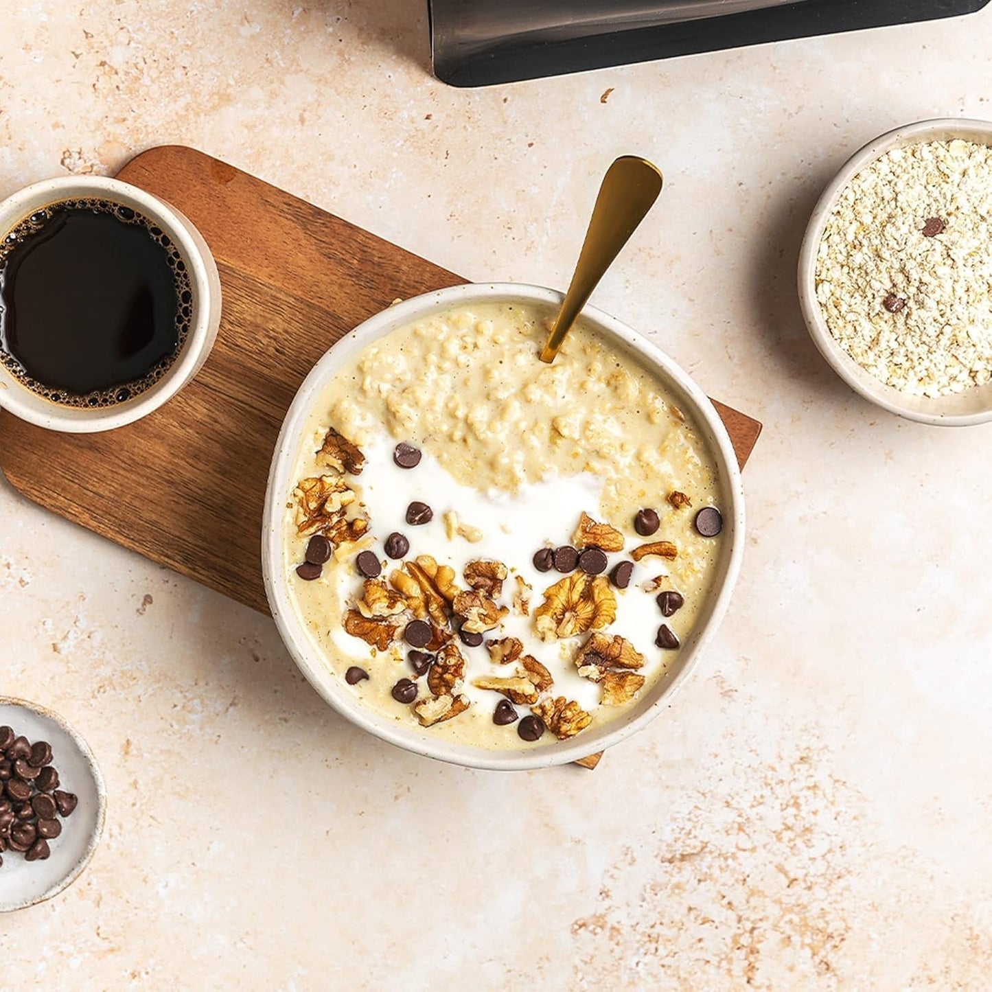 Protein Works - Porridge protéiné 360 | Mythe Vitamines et minéraux supplémentaires | Proteinreiches Frühstück | Kalorienarme Haferflocken | 6 portions | Chocolat au lait 500G Céréales Naty Shop