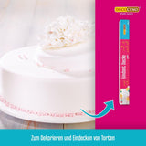 Couverture fondante roulée blanche DECOCINO - 300g - couverture fondante prête à l'emploi pour recouvrir et décorer gâteaux et cupcakes - sans gluten et vegan (pack de 2) Naty Shop Sugarpaste