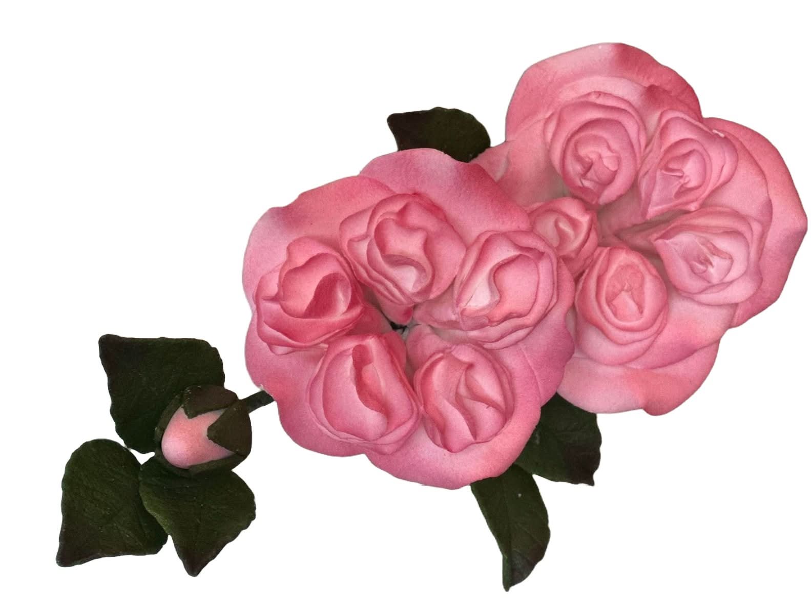 Décoration en sucre comestible, Crenguta Tea Roses Nati Shop