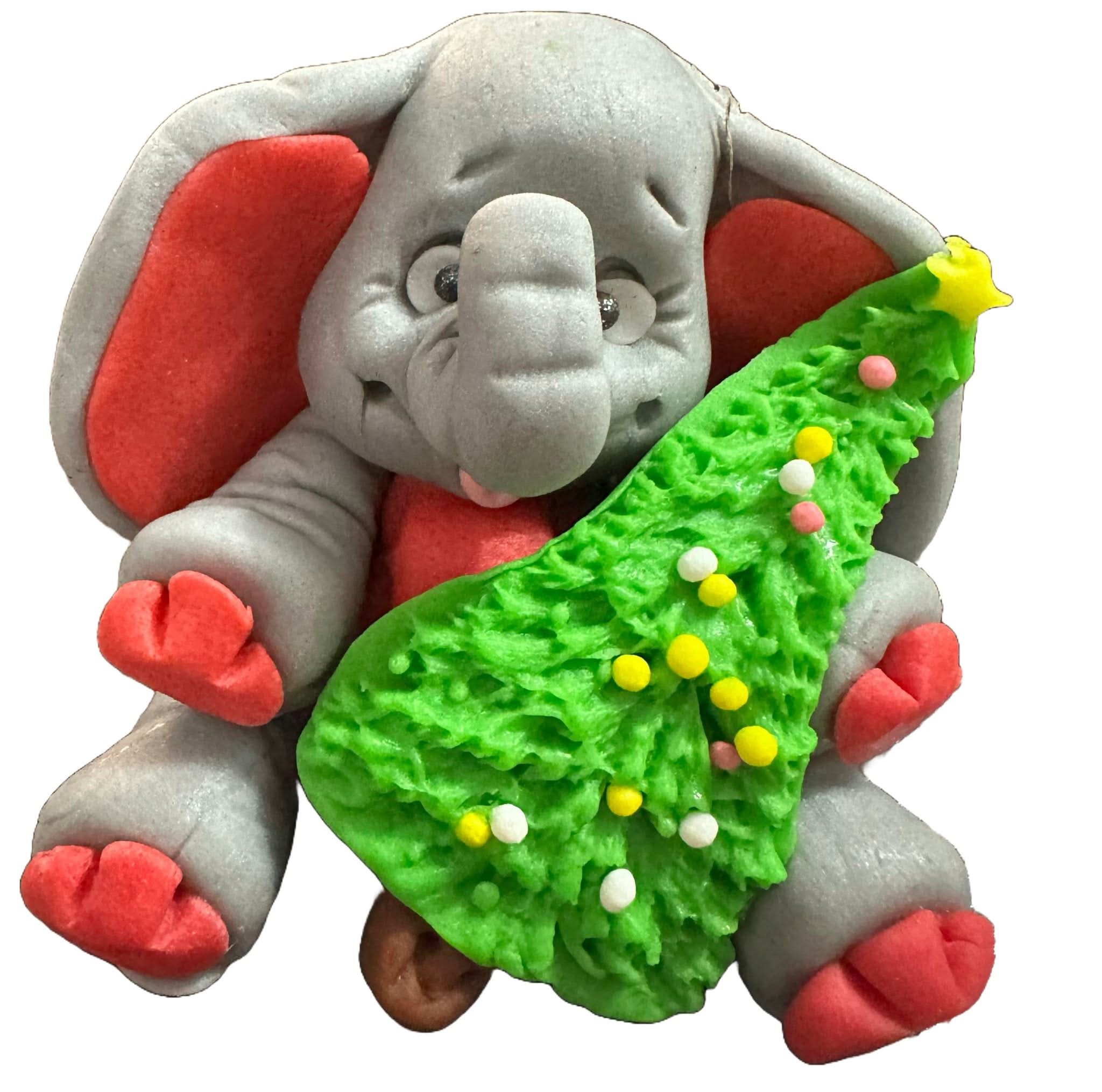 Décoration comestible en sucre, Elefant Nati Shop