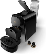 PHILIPS LM8012/60 Machine à Expresso à Capsules - Deux Doses, Double Plaisir, 1 ou 2 Tasses, Ristretto, Espresso, Lungo ou Grand Café Long, Double Capsule, Véritable Qualité Espresso, Noir Piano