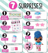 LOL Surprise Glitzer Series - Glitzer-Puppen im 12er-Pack - 80+ Surprises avec chiots, tenues, accessoires et plus encore - Jeux avec eau - Pour les filles et les jeunes à partir de 4 ans