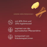 Poukka | Mélange de thés aromatisés bio "Vanilla Chai" | Cannelle, gingembre et vanille | Thé pour une gourmandise à la douceur naturelle | Paquet de 1 | 20 sachets de thé
