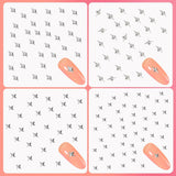 400 pièces de breloques pour ongles en forme d'étoile dorée et argentée, décorations en métal 3D en forme d'étoile, conception d'ongles en forme d'étoile en forme de taille gemme pour décoration d'ongles