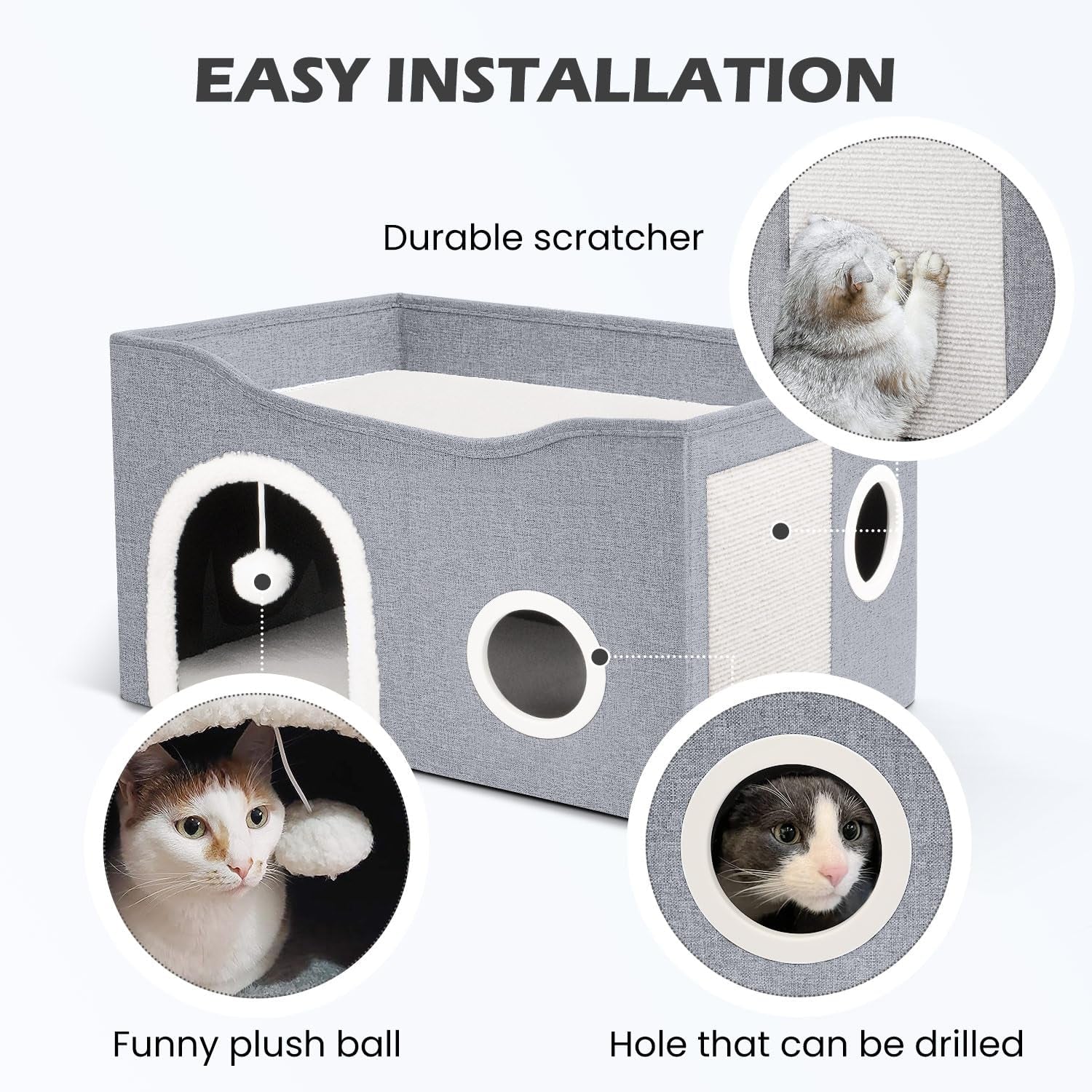 Couvertures et meubles, Animaux, Grottes et maisons, Chats, Lits pour chats, Chats - Lits, Matelas