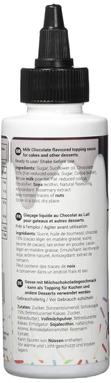Sauce au goût de chocolat au lait, 150 grammes Glaçages et Décor Naty Shop