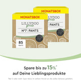 LILLYDOO Eco Pants Taille 7 (17+ kg) Boîte mensuelle (85 pièces)