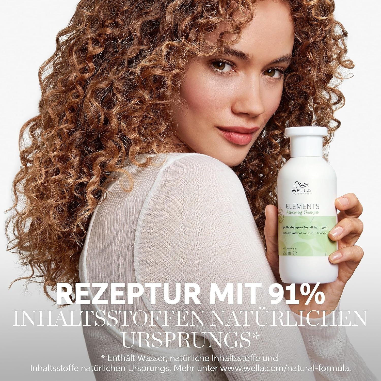 Wella Professionals Elements Shampoing régénérant pour tous types de cheveux Wella Douche et bain