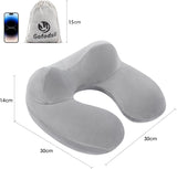 Gofodsil Oreiller Cervical Gonflable pour Avions Camping Trains et Voitures avec Bouchons d'oreilles Oreiller de Voyage Portable Oreiller Cervical Gonflable pour Avion Lot de 2 Oreillers Cervicaux Orthopédiques Naty Shop