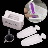 Poudre à ongles chromée Aurora Ice Shimmer poudre de pigment chromé 4 pièces poudre chromée ongles Nail Art Nageldesign