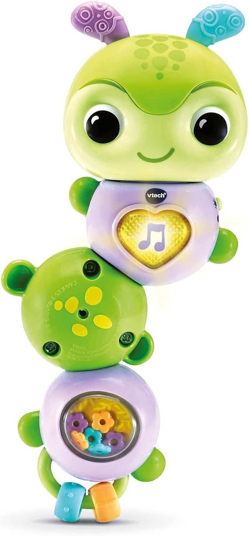 VTech Baby Spinning Fun Caterpillar - Jouet interactif de cloche et de motricité parlant et chantant - Pour 6 à 24 mois Jouets pour bébé Naty Shop