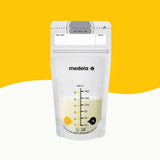 Sacs de conservation du lait maternel Medela 25 pièces, env. 200 ml, blanc (version espagnole) Accessoires d'alimentation et d'allaitement Bebe Naty Shop