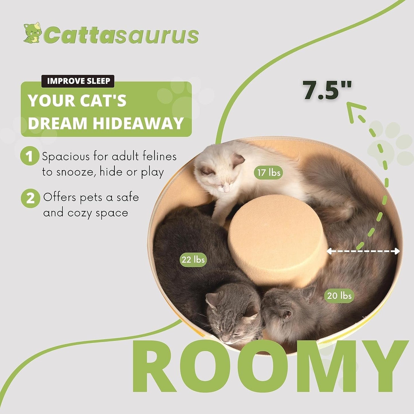 Couvertures et meubles, Animaux, Grottes et maisons, Chats, Lits pour chats, Chats - lits, matelas