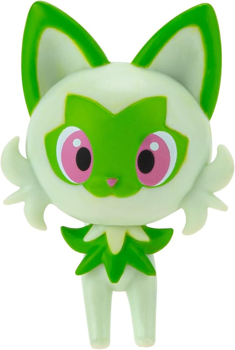 Pokémon PKW3402 - Battle Figure Multipack - pack de 4 avec Pikachu, Croc, Kwaks, Felori, figurines officielles détaillées, 5 cm chacune Figurines Naty Shop