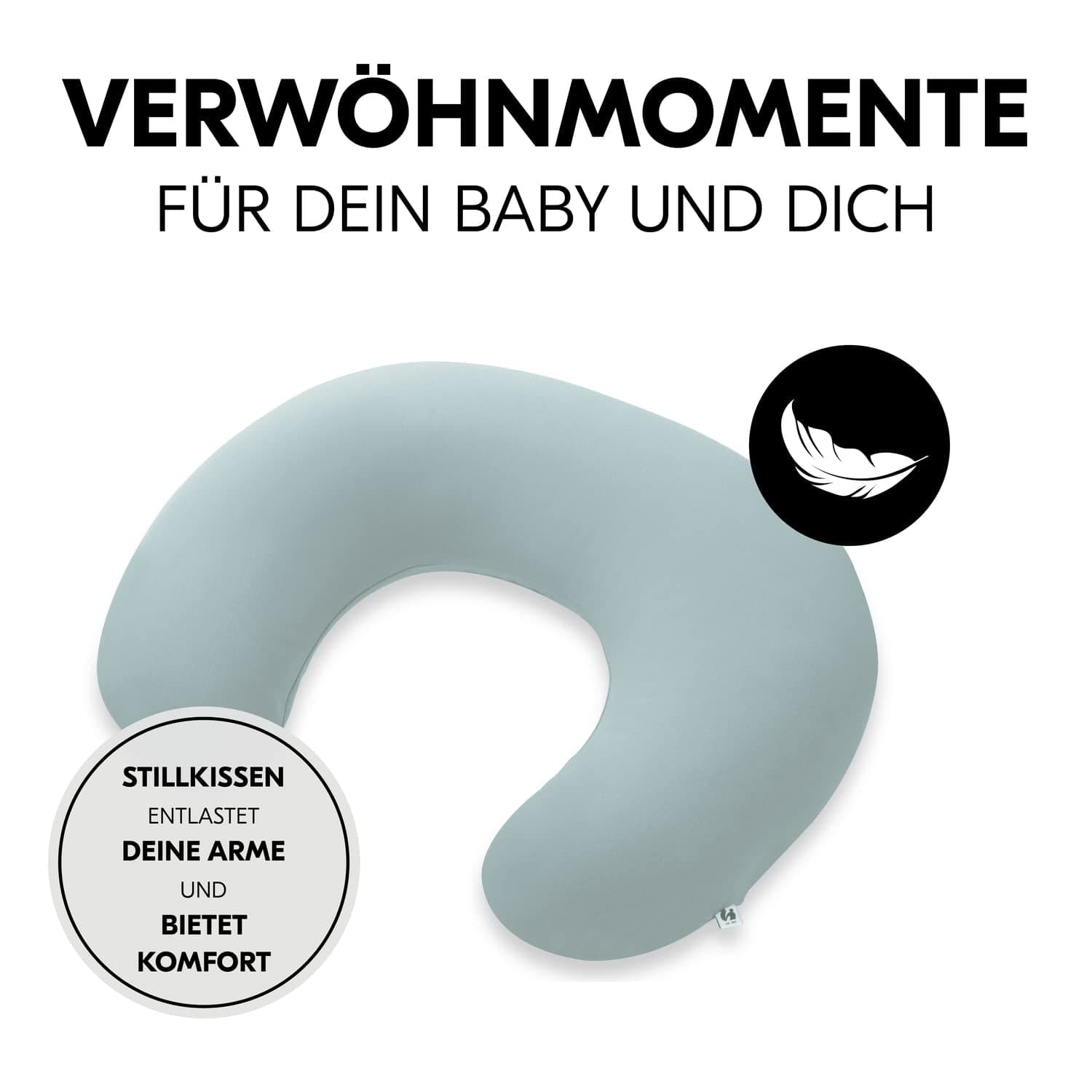 Hauck coussin d'allaitement pour bébé avec garnissage Accessoires Alimentation et Allaitement Bebe Naty Shop