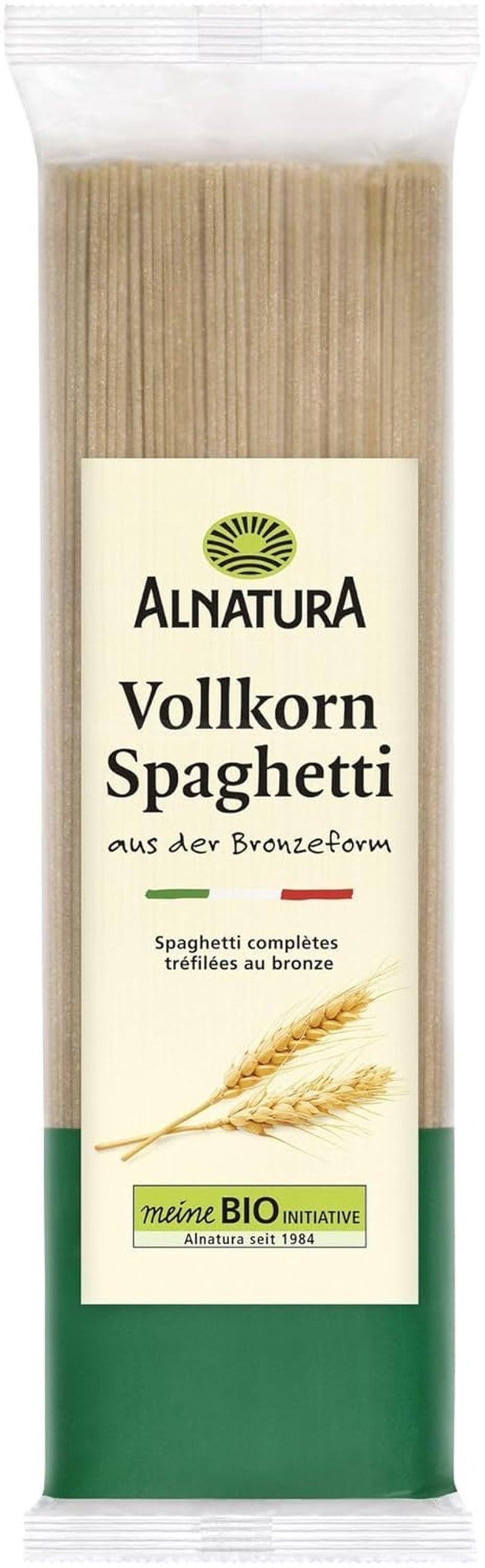 Spaghettis de blé entier bio, 500g
