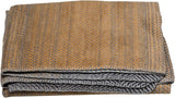 David Fussenegger Couverture en coton 150 x 200 cm avec motif dégradé de couleurs pour lits et couvertures moelleux David Fussenegger Single Doré