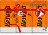 RENOVA ORANGE FIZZ Mouchoirs de poche 6 paquets