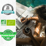 ORIGEENS BIO YERBA MATE TEA 200G - L'Original I Yerba Mate Bio non torréfié, sans feuilles, sans tiges, sans poussière et sans miettes I Boisson énergisante et détoxifiante