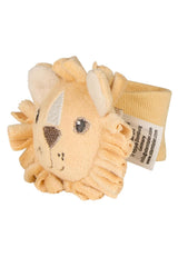 Hochet Lion Lion Bras Sterntaler - Peluche pour bébé avec hochet et élastique - Pour bébé à saisir et à jouer - Cadeau idéal, Ocre Baby Toys Naty Shop Titre par défaut