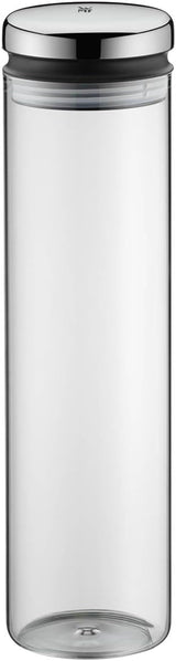 WMF Bocal de conservation en verre Depot 1,5 l, hauteur 28,5 cm, bocal de conservation avec couvercle & Bocal de conservation en verre Depot 2 l, hauteur 36 cm, bocal de conservation avec couvercle Boîtes de conservation Naty Shop