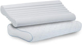 PARADIES Oreiller cervical 40X80 Cm - Revita Ergonomique - Certifié IGR, Oreiller ergonomique de soutien du cou Hauteur : 10 Cm Oreillers orthopédiques cervicaux Naty Shop Revita Ergonomique