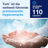 Serviette à cocktail Tork nature avec symbole environnemental pré-imprimé, 200 serviettes, 509502