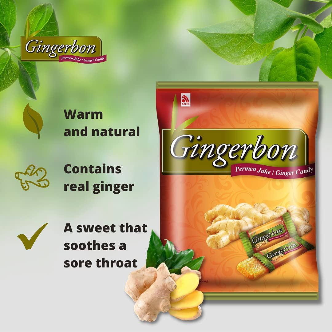 Bonbons au gingembre - (1 x 125g) (Pack de 3)