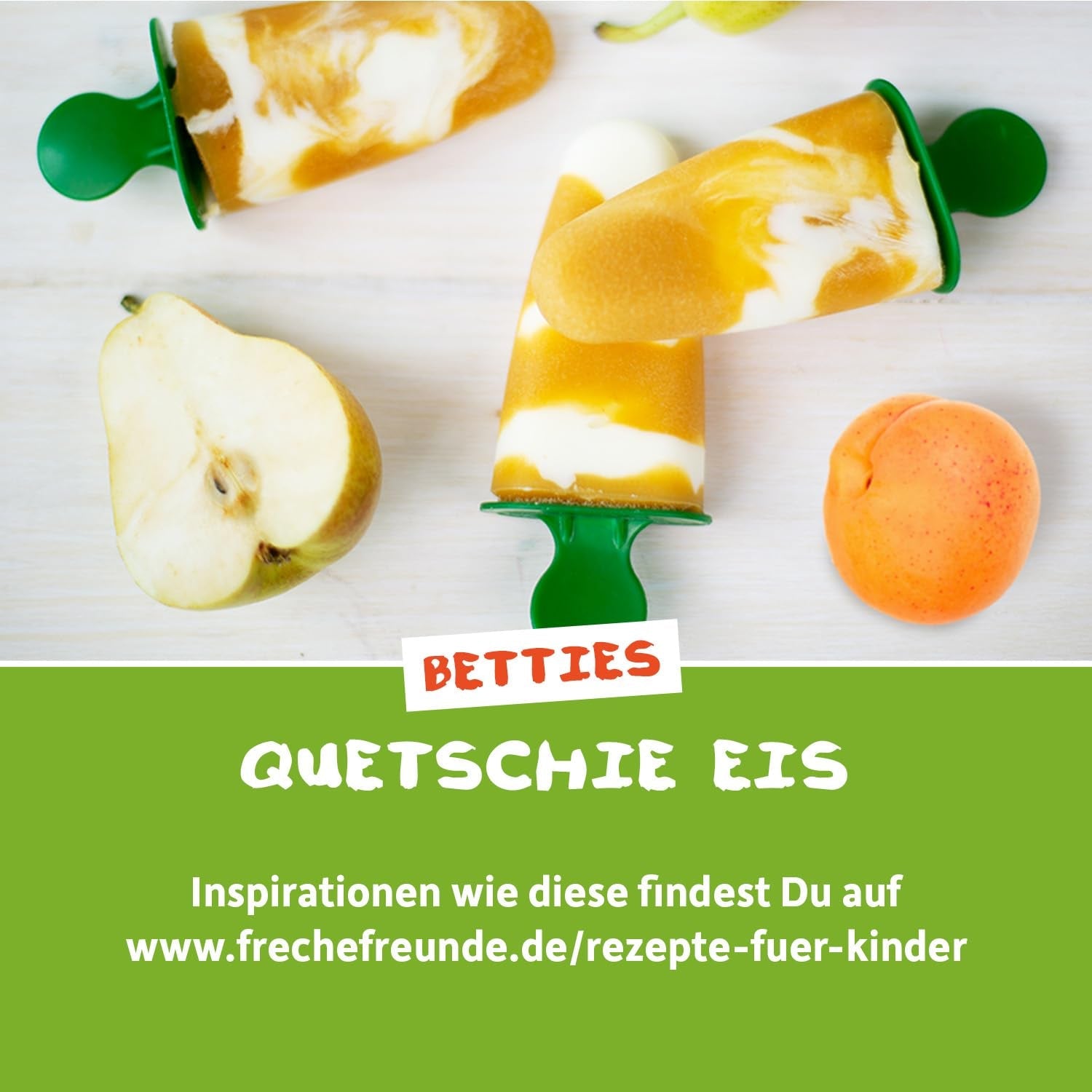 FRECHE FREUNDE Bio Quetschie Apple, Erdbeere, Himbeere mit Grieß, Fruchtmus mit Getreide in Quetschbeutel für Babies from 6. Month, vegan, 6er Pack (6 x 100g)