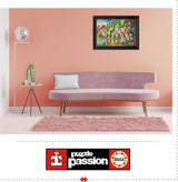 Educa - Puzzle 500 pièces pour adultes | Village coloré au bord du lac, puzzle 500 pièces pour adultes et enfants à partir de 11 ans, puzzle paysage, illustration (19552) Puzzle Naty Shop