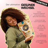 EXHALE Bio GANZE BOHNEN – Dunkel Gerösteter Kaffee – Emballage 450g – Sans mykotoxines et sain pour le café Bulletproof – Origine unique et 100% Arabica Bohnen