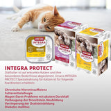animonda INTEGRA PROTECT Diabetes with Volaille (16 x 100 g), nourriture humide pour chat diabétique, nourriture diététique pour chat diabétique, nourriture humide sans sucre