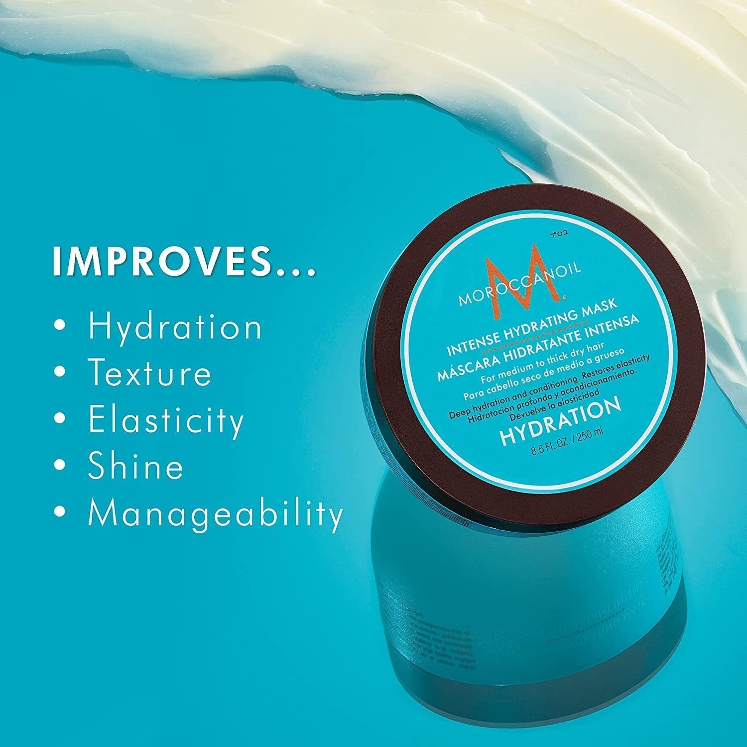 Masque Hydratant Intensif Marocain Naty Shop Masque Capillaire