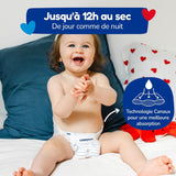 - Couches taille 3 (4-9 kg) - saines et très absorbantes - étanche 12 heures - sans substances indésirables - fabriquées en France - prix abordable - 150 couches jetables