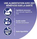Purina One - Pâtes spéciales en sauce couenne/cuisson/entrée et dinde pour petits plats avec appétit, 340 g