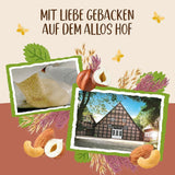 ALLOS Croquant Amarante Nobleuss | Muesli bio Noix Avoine Céréales pour les petites Céréales Naty Shop