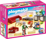 70205 My Big Dollhouse avec cloche fonctionnelle, à partir de 4 ans et 70207 Salon confortable avec maison de poupée à effet de lumière, à partir de 4 ans