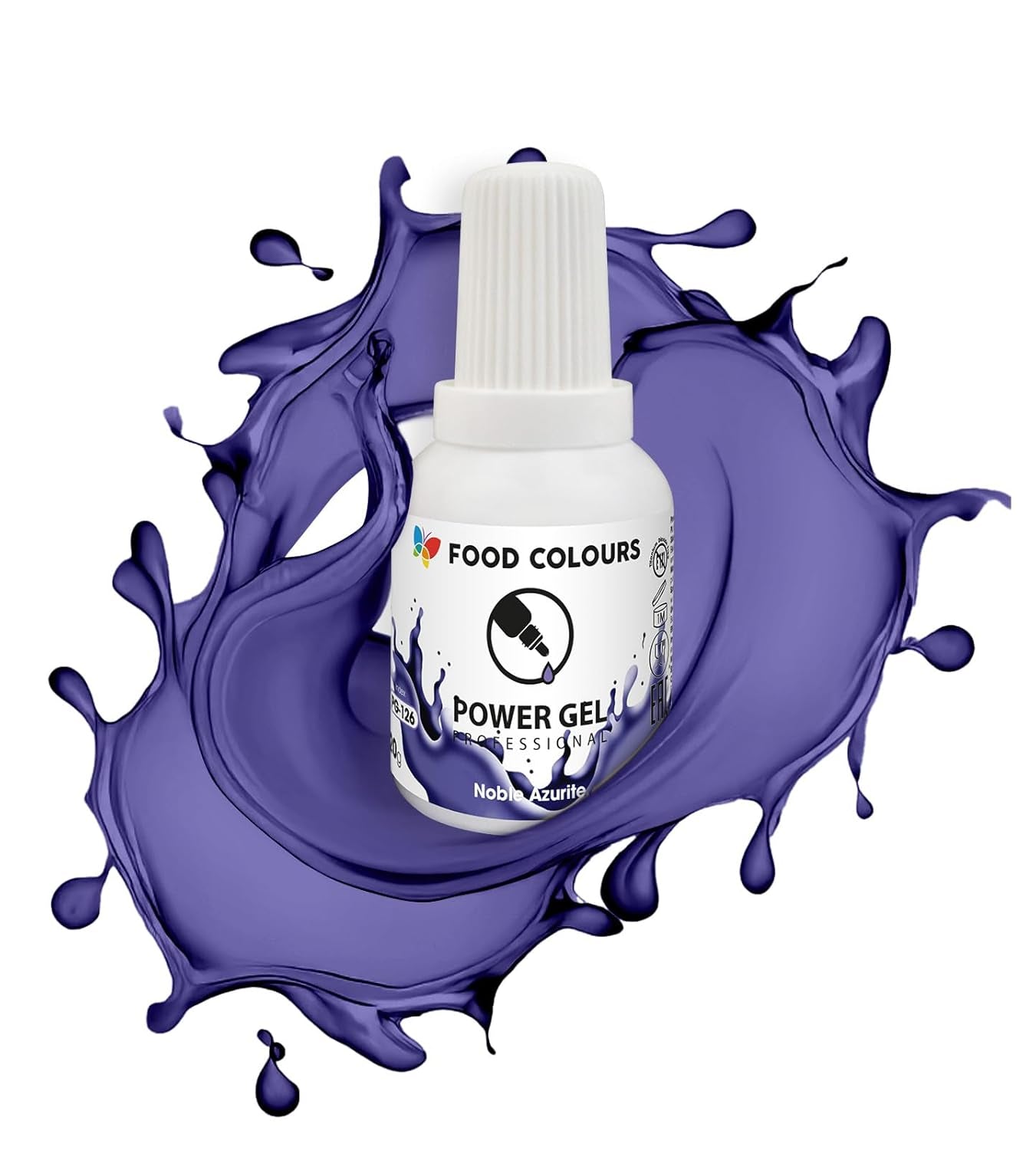 Colorant alimentaire en gel, beige, couleur champagne, 20 g. Colorant alimentaire pour une large gamme d'applications pour la décoration de gâteaux, tartelettes, crème, génoise, glaçage royal, macarons.