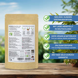 Thé Matcha biologique en poudre de qualité supérieure 100 g de thé vert de la plus haute qualité du Japon Kagoshima – Parfait pour les smoothies Matcha Latte Thé vert japonais végétalien sans additifs emballage sans plastique