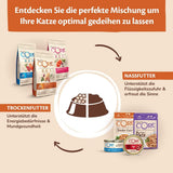 Wellness CORE Purely Paté 24 x 85g, Poulet et Dinde - Nourriture humide pour chats, pâté fin, sans céréales, naturelle, hypoallergénique, riche en protéines, riche en viande