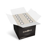 Gimoka Kaffeekapseln Espresso Deciso, Intensität 13/13-100 Kapsel - Compatible avec Nespresso* Haushalts-Espressomaschinen - 100 Stück (10 x 10 Getränke) - Hergestellt en Italien
