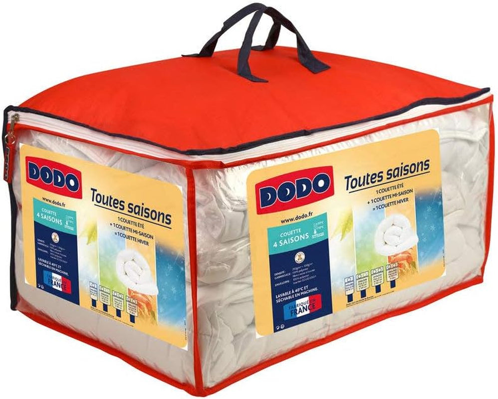 DODO 25665 Couverture 4 saisons 140 X 200 Cm Couettes et couettes en polyester blanc Naty Shop 200 X 200 Cm
