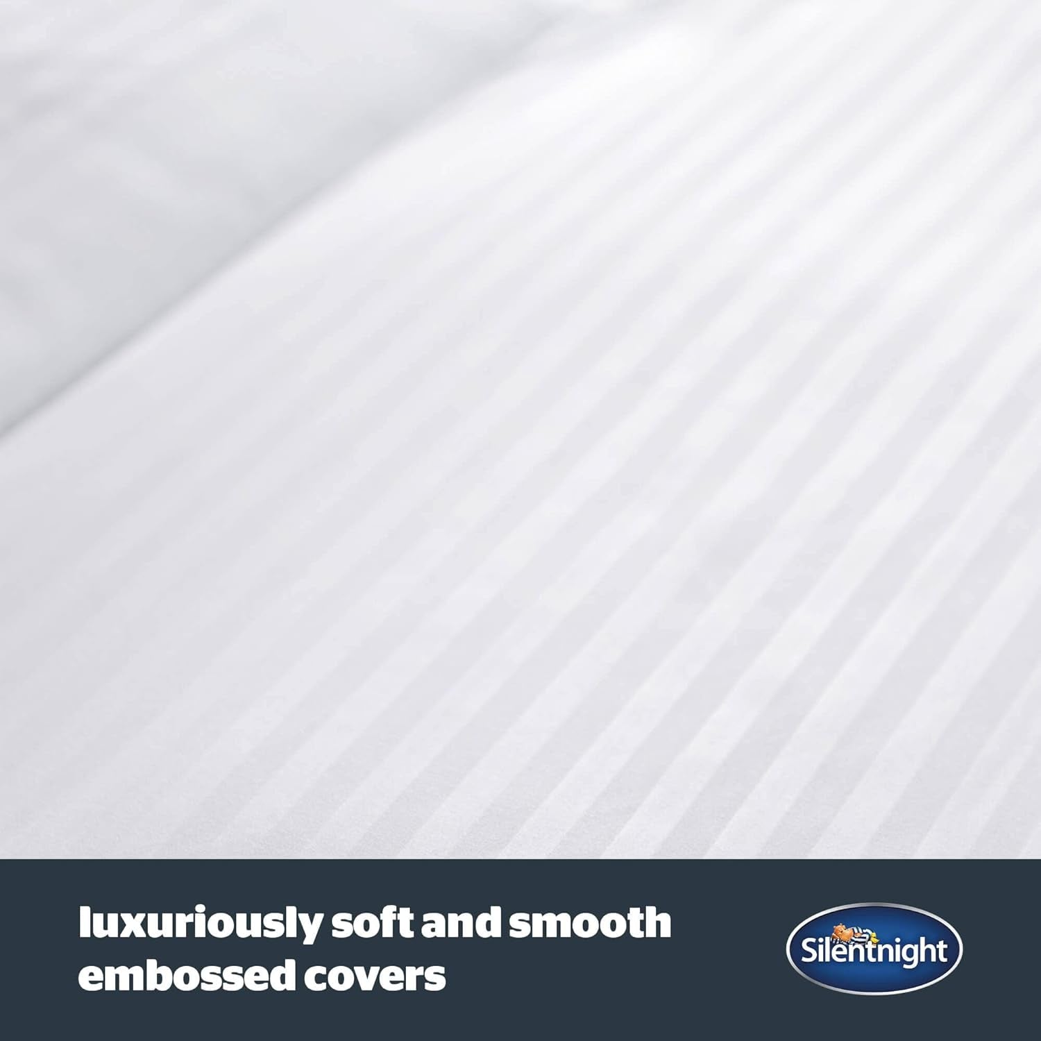 Couette Silentnight Hotel Collection 10,5 Tog - lit double, polyester, blanc Couettes et couettes Naty Shop